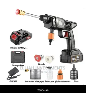 Cordless Car Water Gun High Pressure Washer Wash