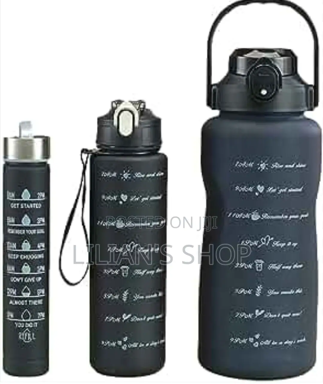 3 in 1 Sports Water Bottle