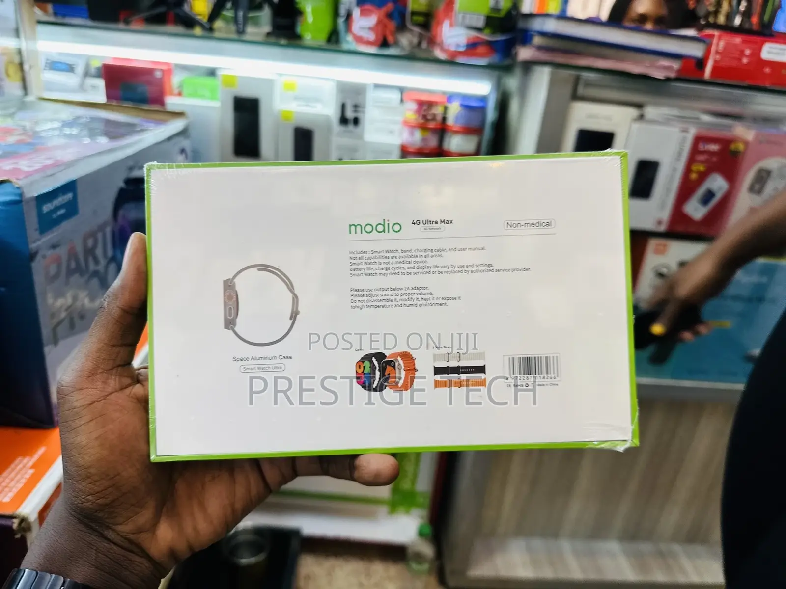Modio 4G Ultra Max Smartwatch 64GB 4GB RAM With Sim Card