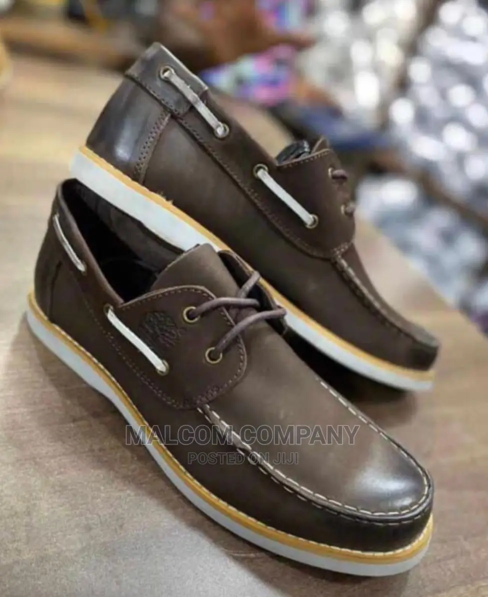 Leather and Rubber Men Shoes