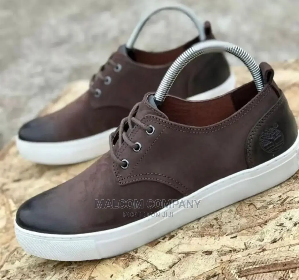 Leather and Rubber Men Shoes