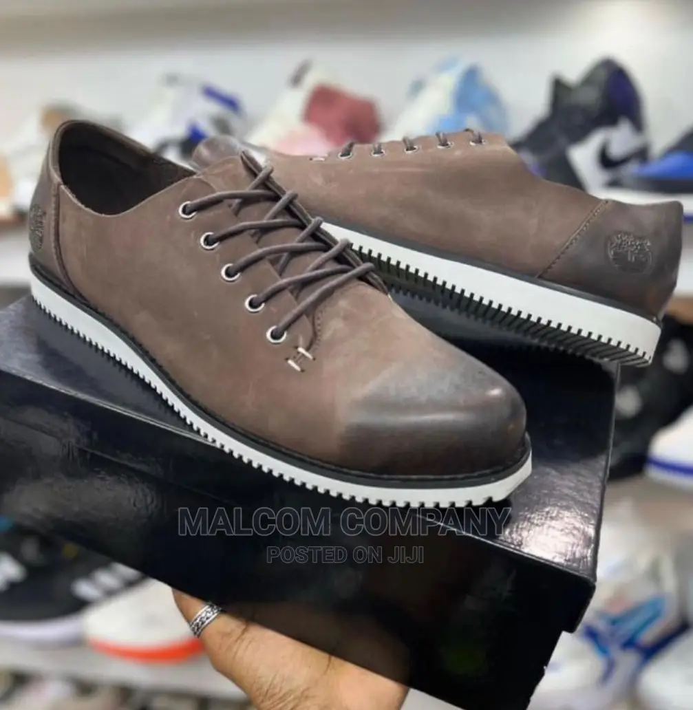 Leather and Rubber Men Shoes