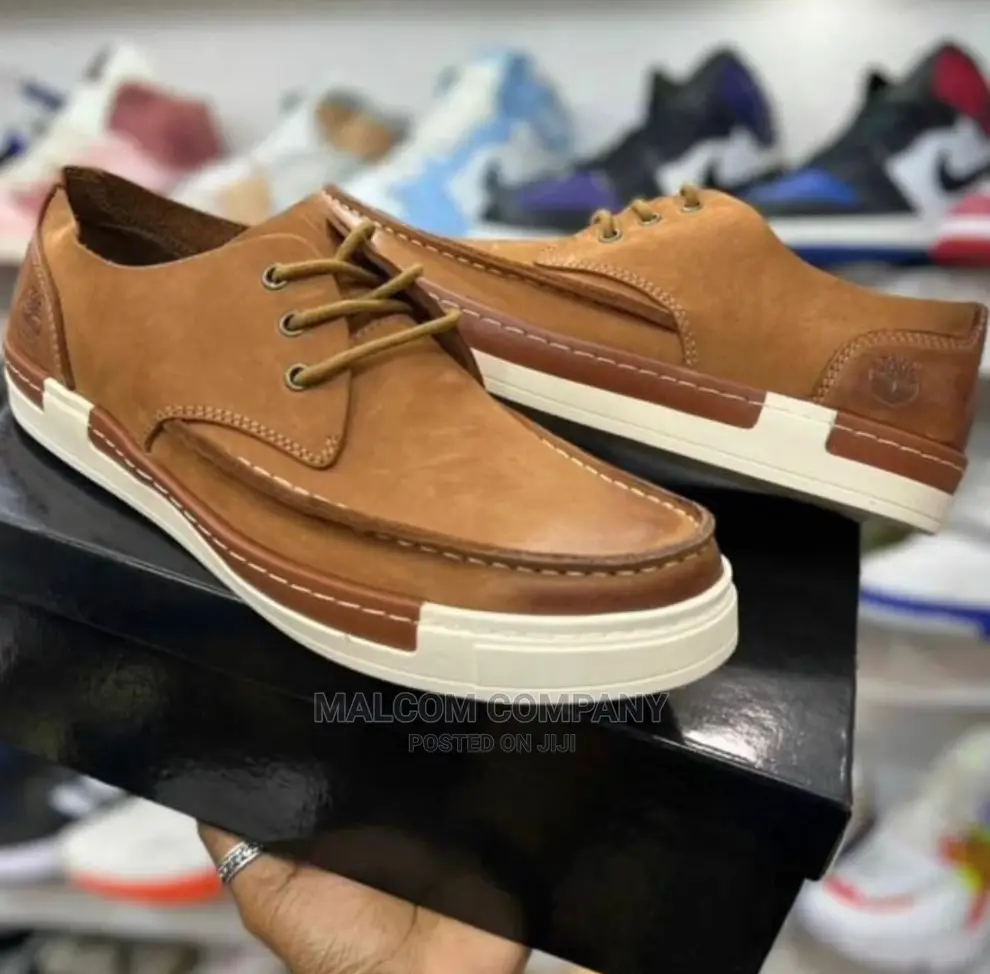 Leather and Rubber Men Shoes