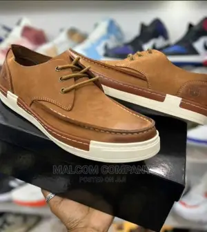 Leather and Rubber Men Shoes