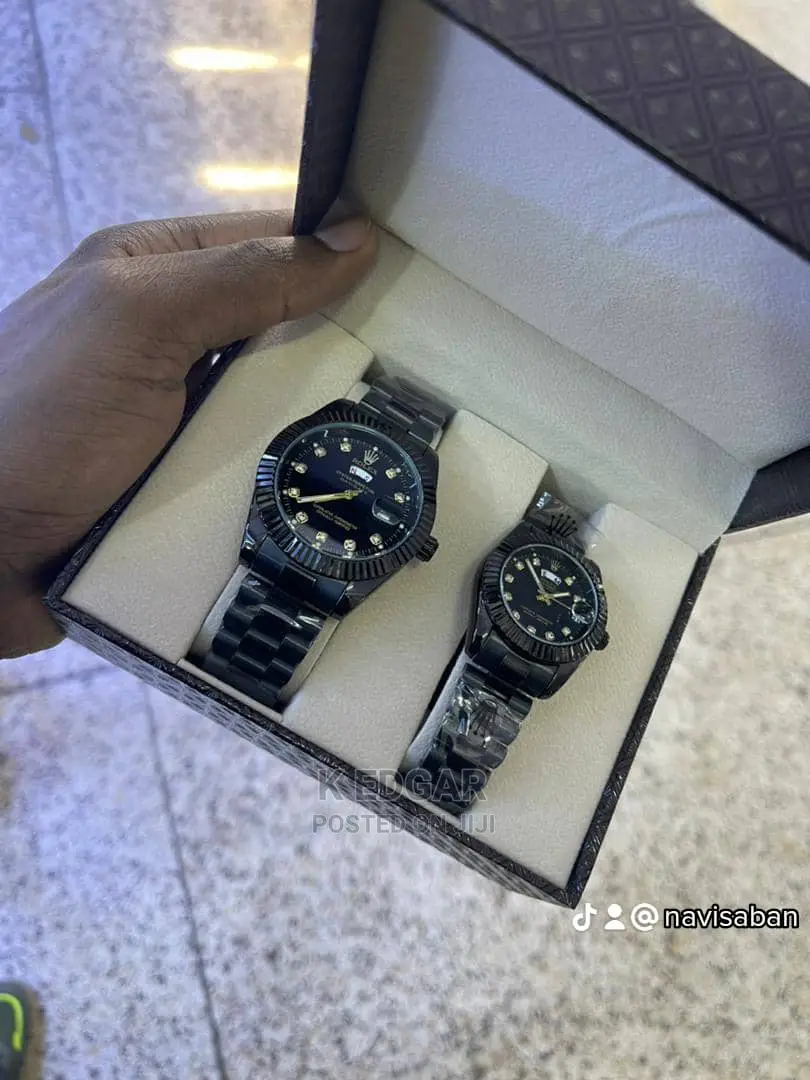 Pair of Black Rolex Watches