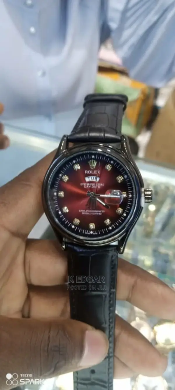 Black Rolex Watch