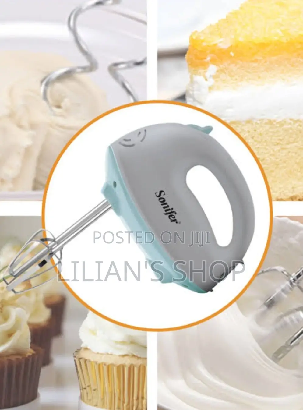 Sonifer Electric Hand Food Mixer