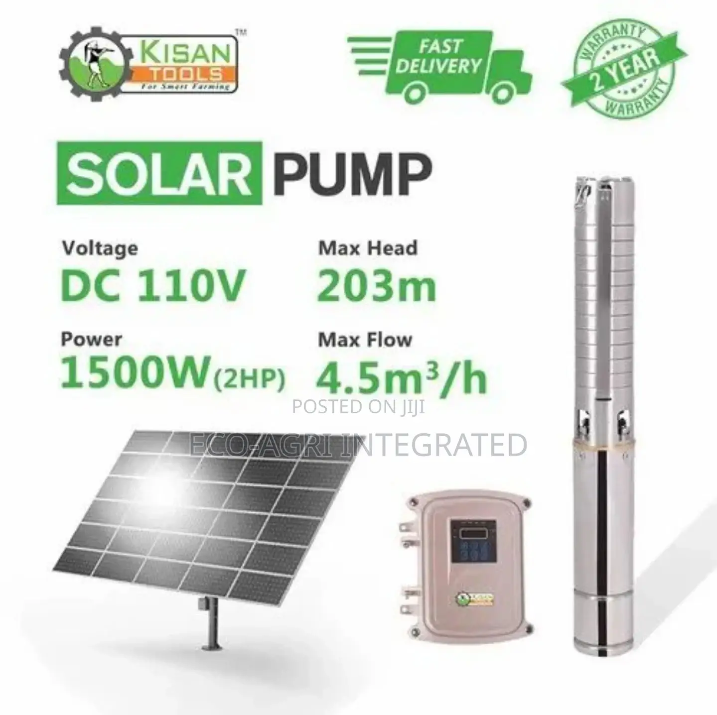 Irrigation Solar Water Pumps for Farmers