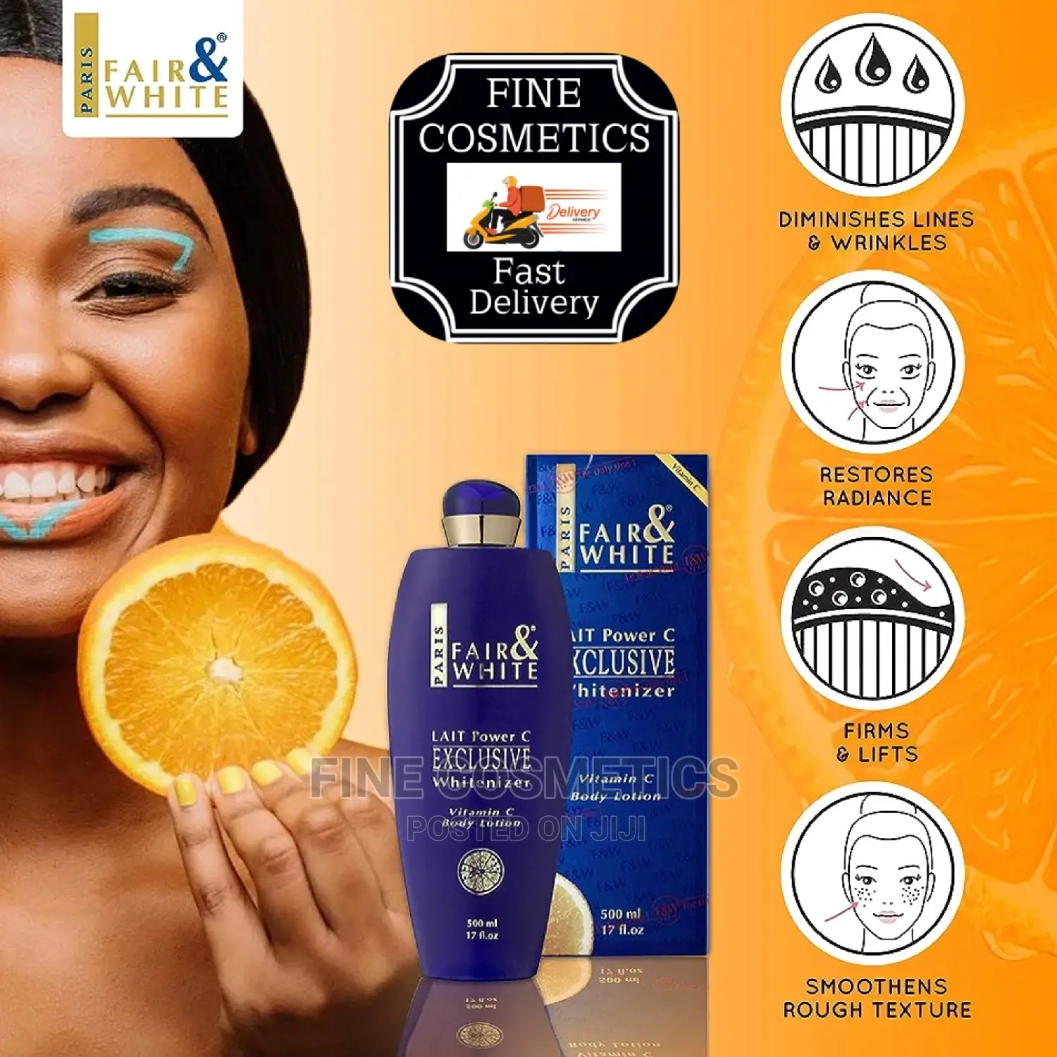 Fair and White Exclusive Whitenizer Vitamin C Body Lotion