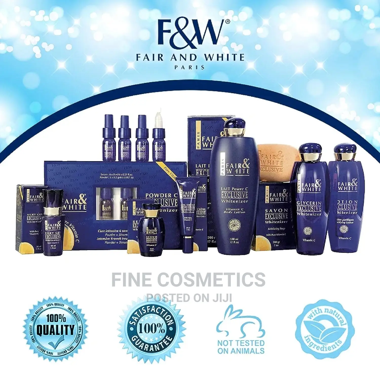 Fair and White Exclusive Whitenizer Vitamin C Body Lotion