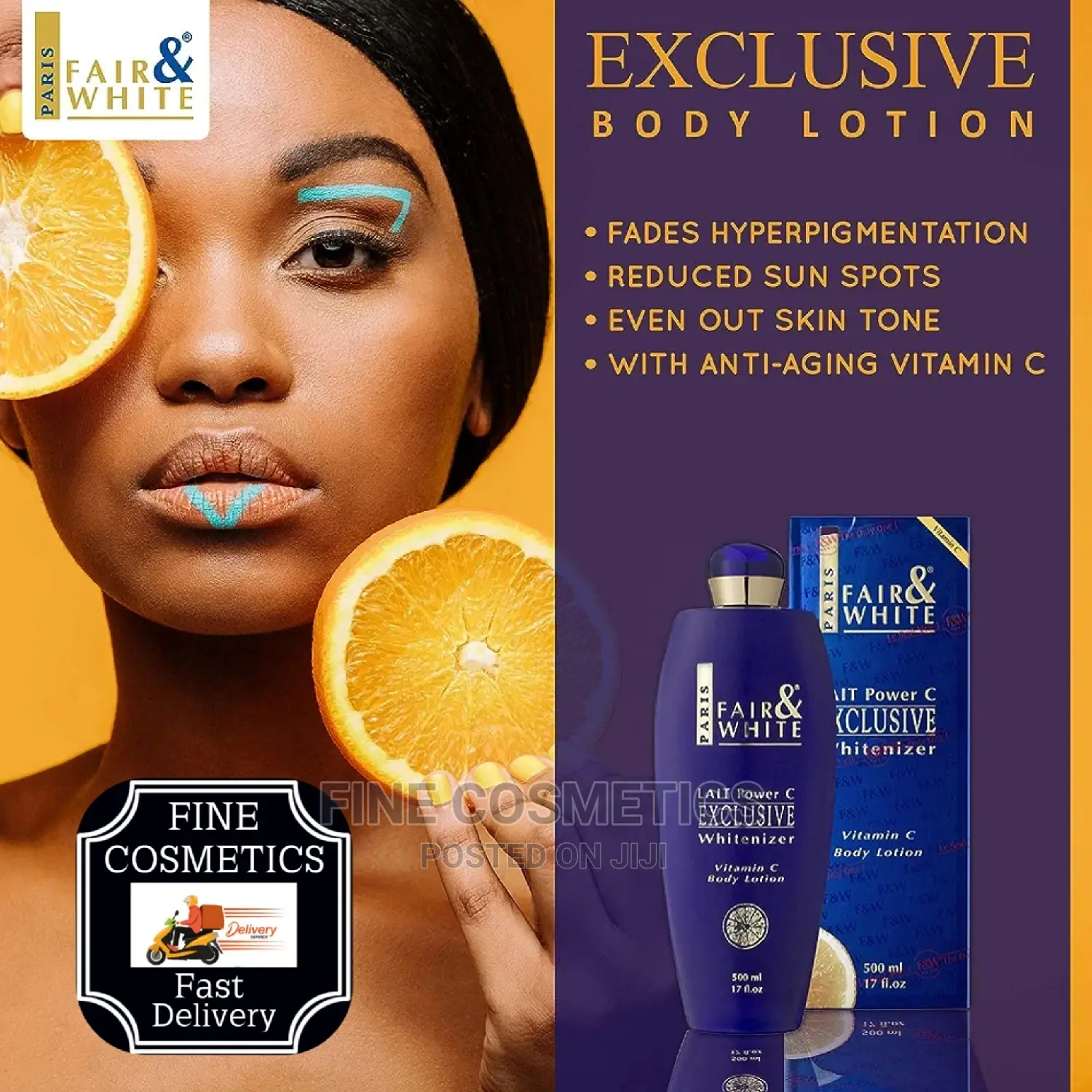 Fair and White Exclusive Whitenizer Vitamin C Body Lotion