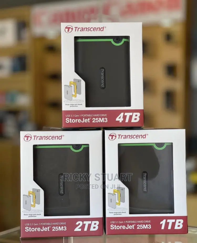 Original Transcend Hard Drive’S