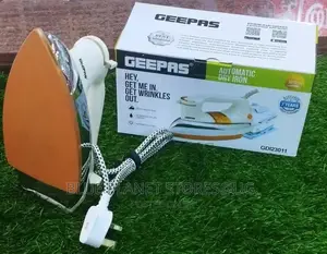 GEEPAS Heavy Duty Dry Irons \\ 1000 - 1200w \\ GD-123011