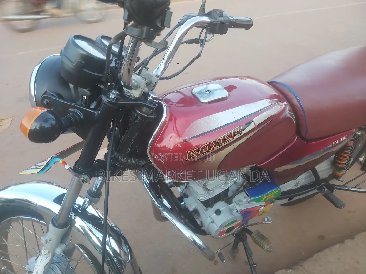 Bajaj Boxer 100 2018 Red
