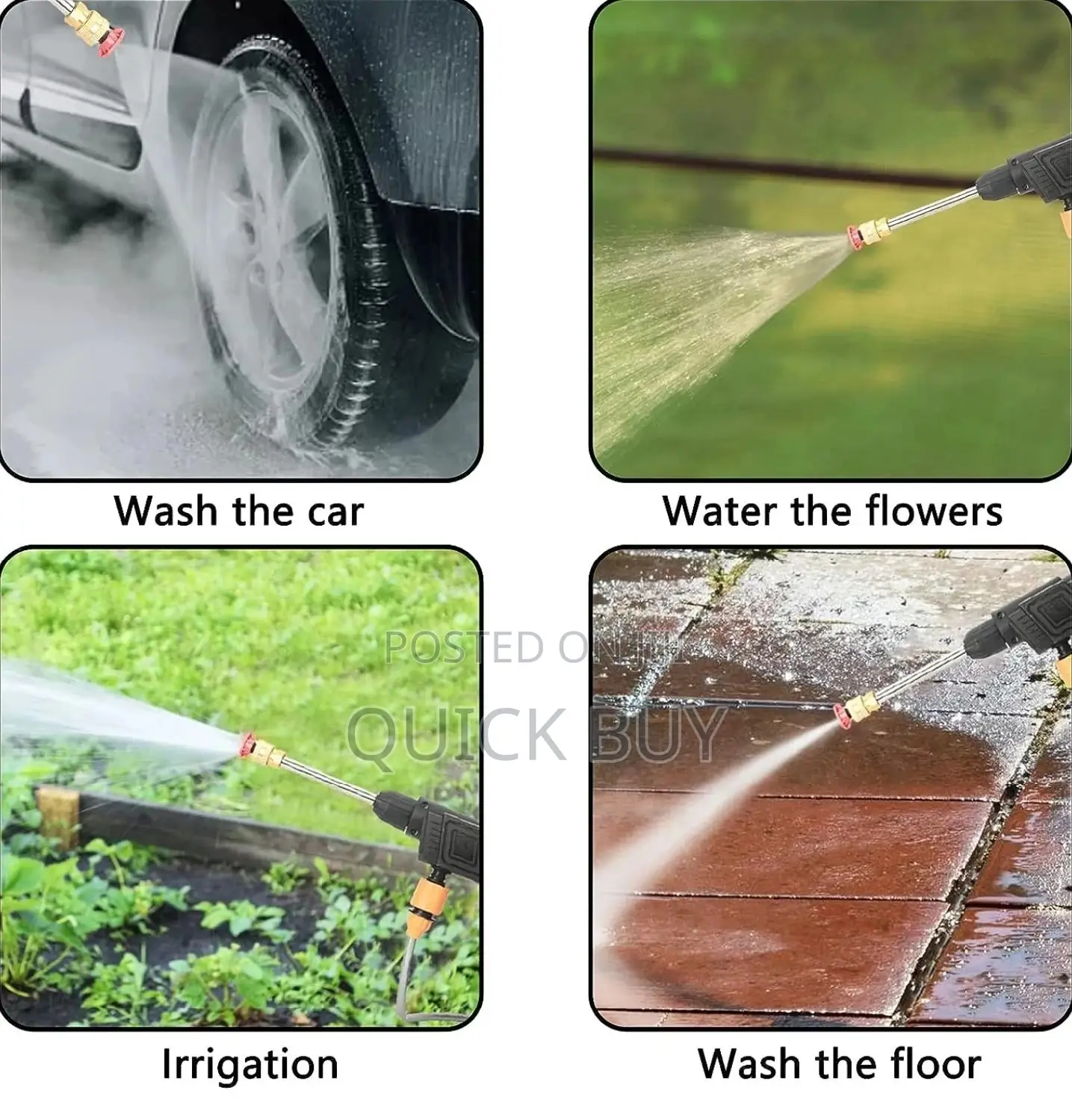 Cordless High Pressure Car Washer