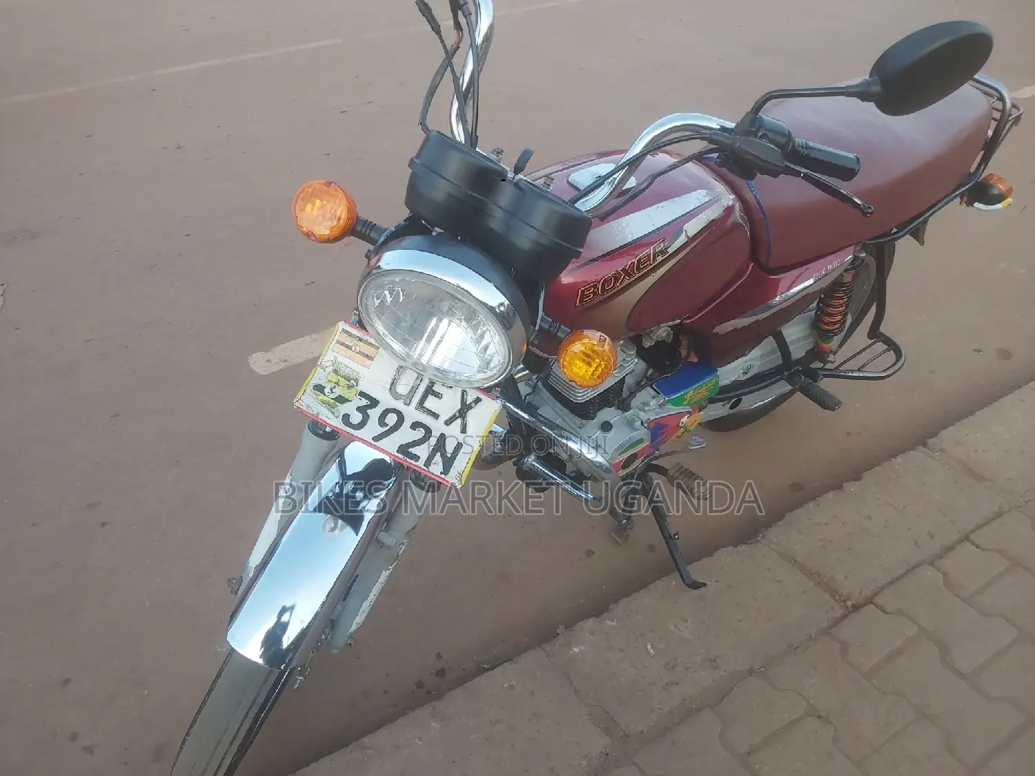 Bajaj Boxer 100 2018 Red