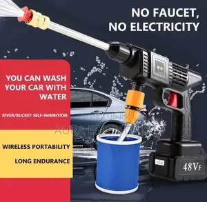 Cordless Car Water Gun High Pressure Washer