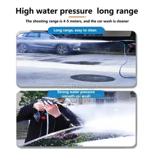 Cordless Car Water Gun High Pressure Washer