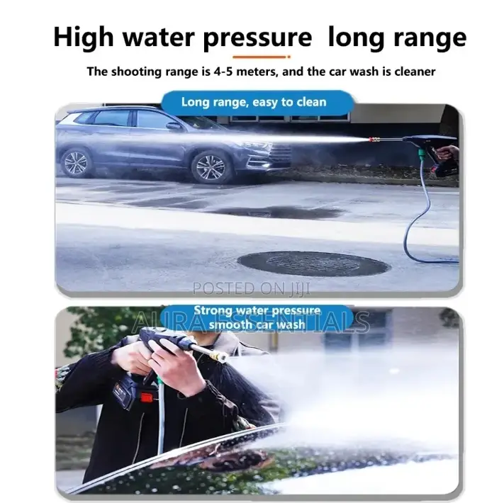 Cordless Car Water Gun High Pressure Washer