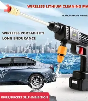 Cordless Car Water Gun High Pressure Washer