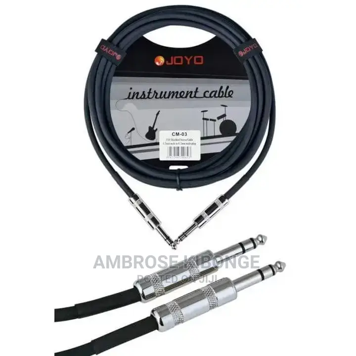 Standard Quality Jack to Jack Audio Cable From 4mitres Plus+
