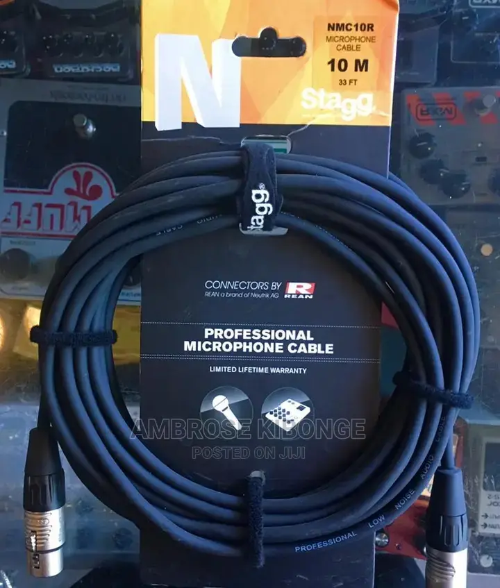 Standard Quality XLR Microphone Cables From 4mitres Plus+