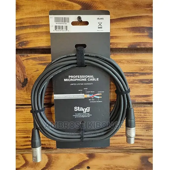 Standard Quality XLR Microphone Cables From 4mitres Plus+