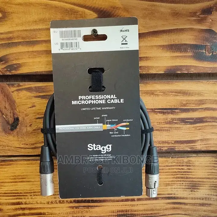 Standard Quality XLR Microphone Cables From 4mitres Plus+