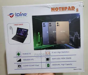 New Idino Note Pad 8 256 GB