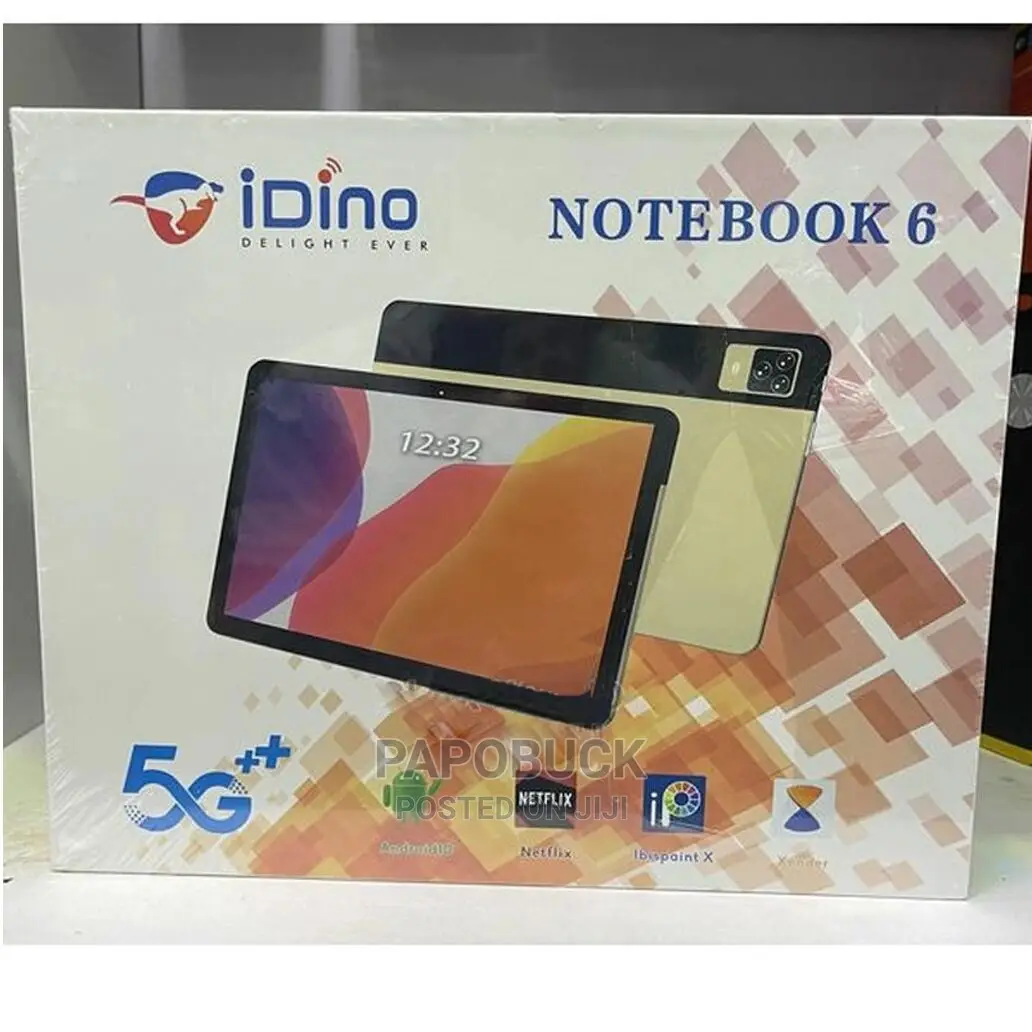 New Idino Notebook 6 128 GB Black