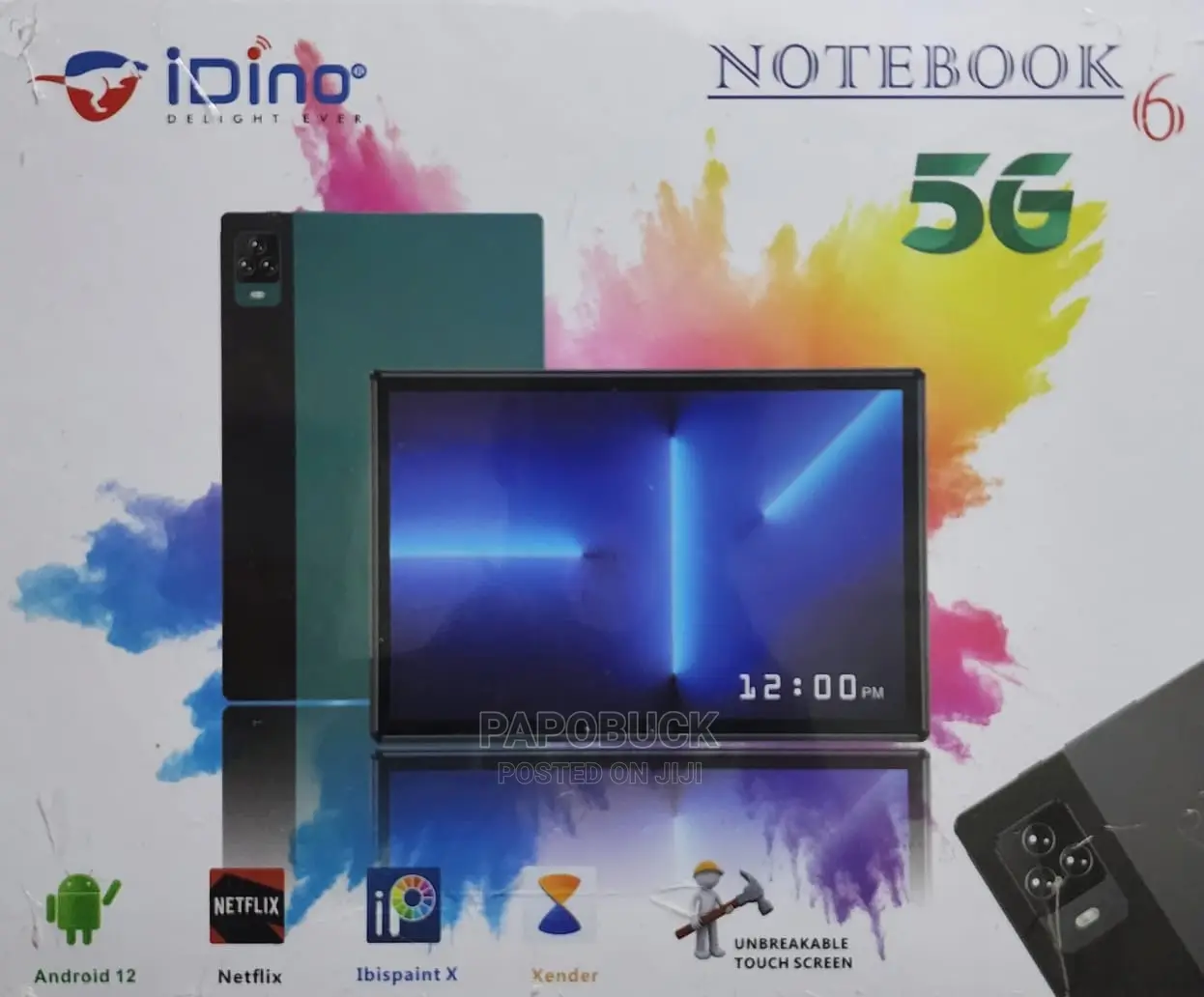 New Idino Notebook 6 128 GB Black