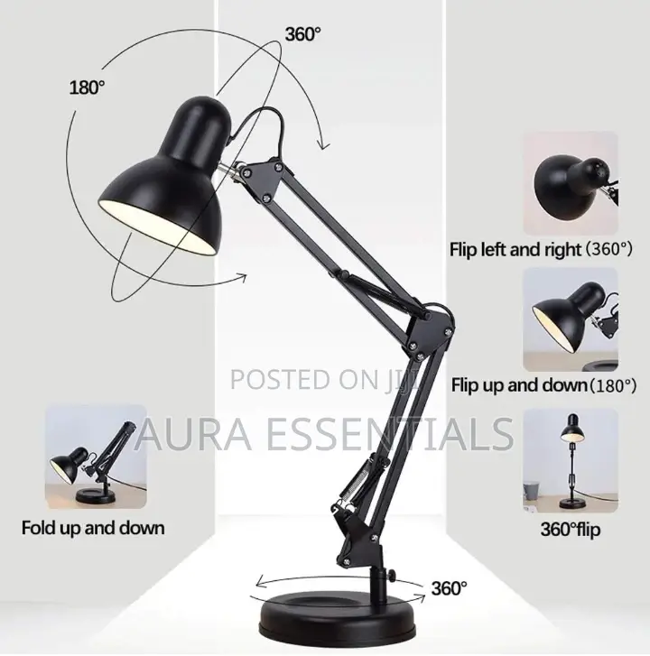 Long Arm Eye Protection Bedside Table Lamp