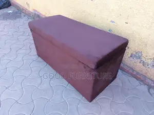Elegant Spacious Storage Puff
