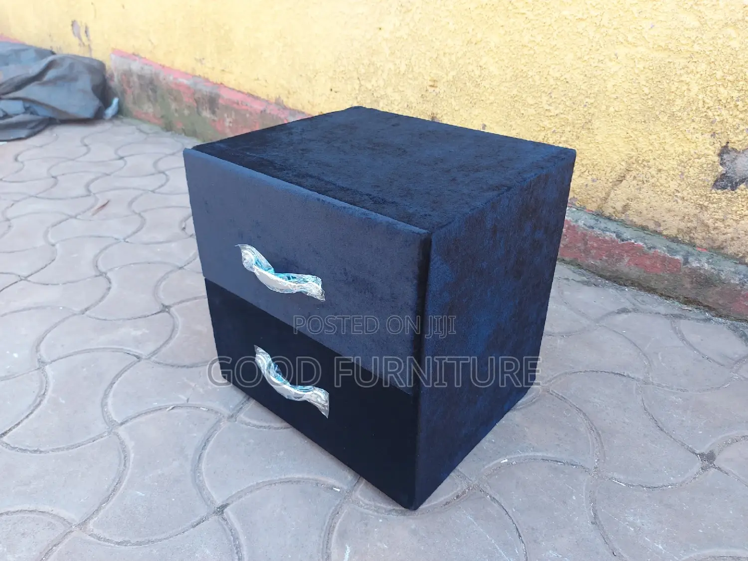 Stunning Black Bedside Drawer