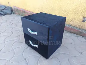 Stunning Black Bedside Drawer