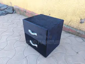 Stunning Black Bedside Drawer