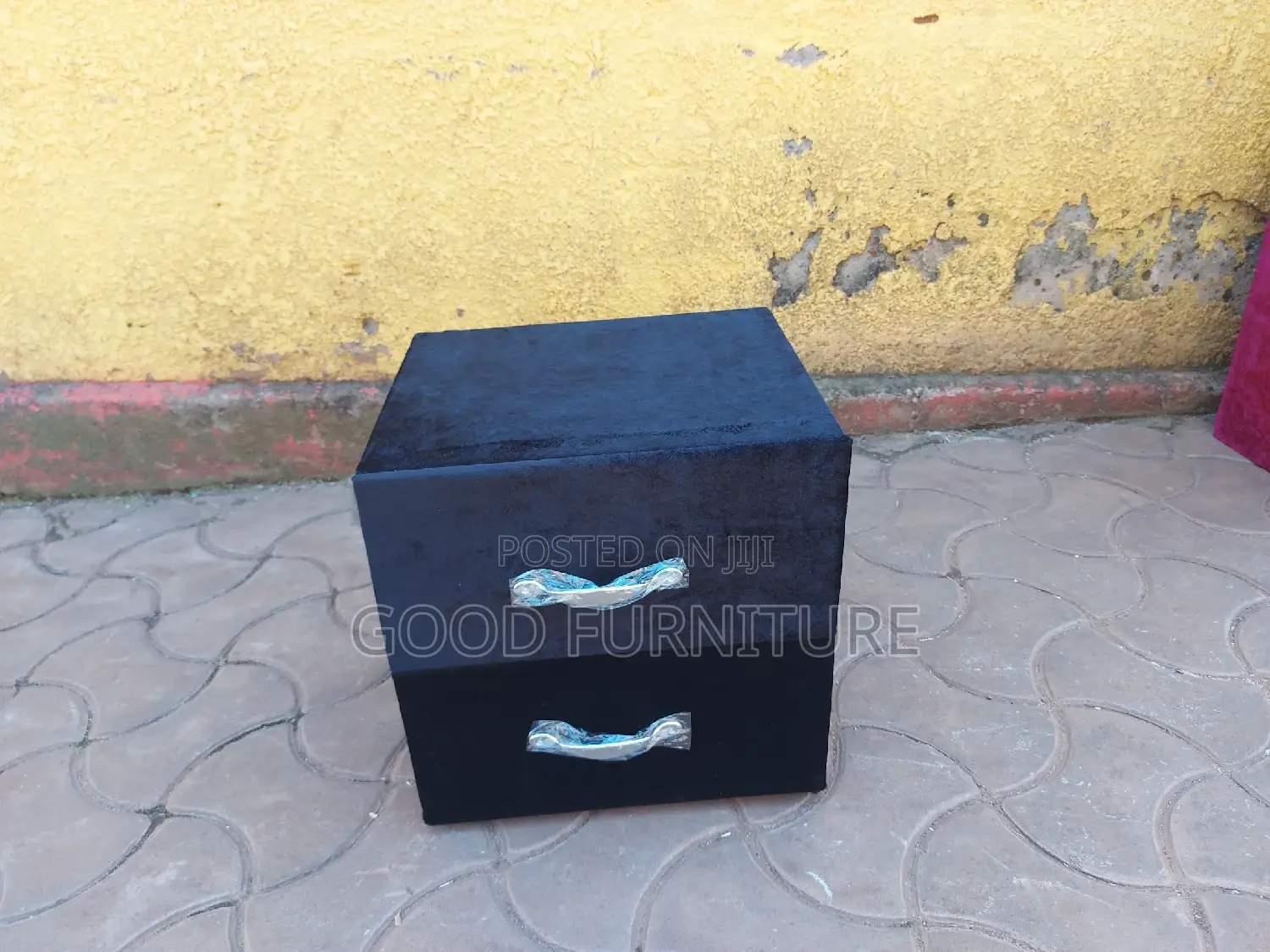 Stunning Black Bedside Drawer