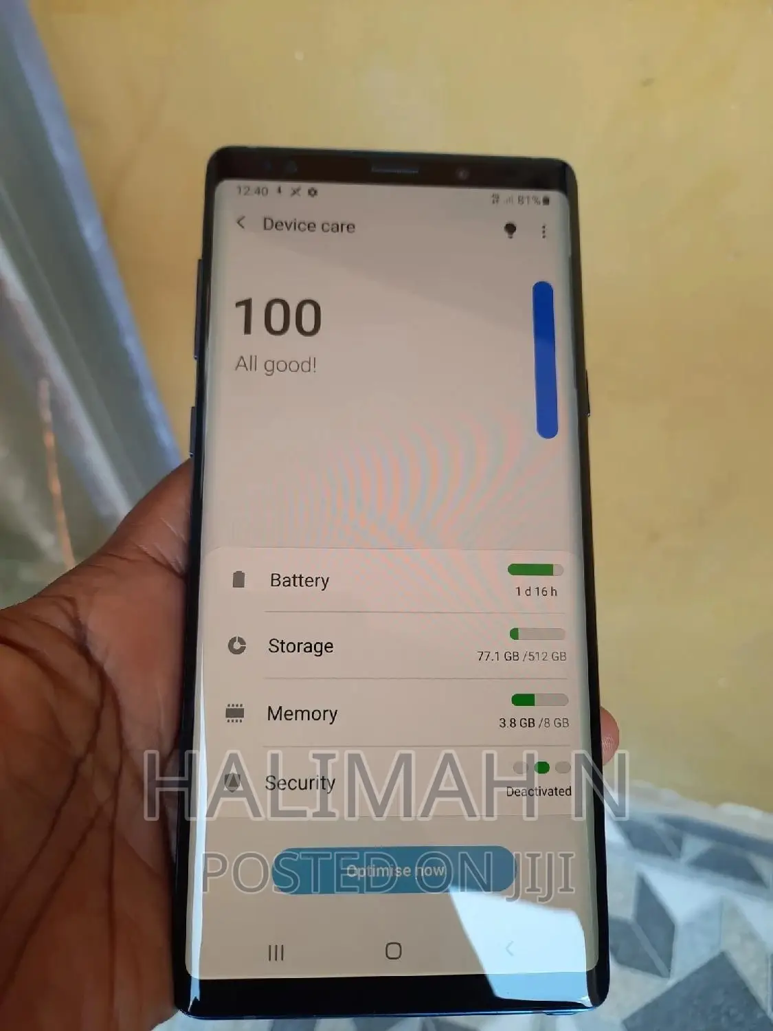 Samsung Galaxy Note 9 512 GB Blue