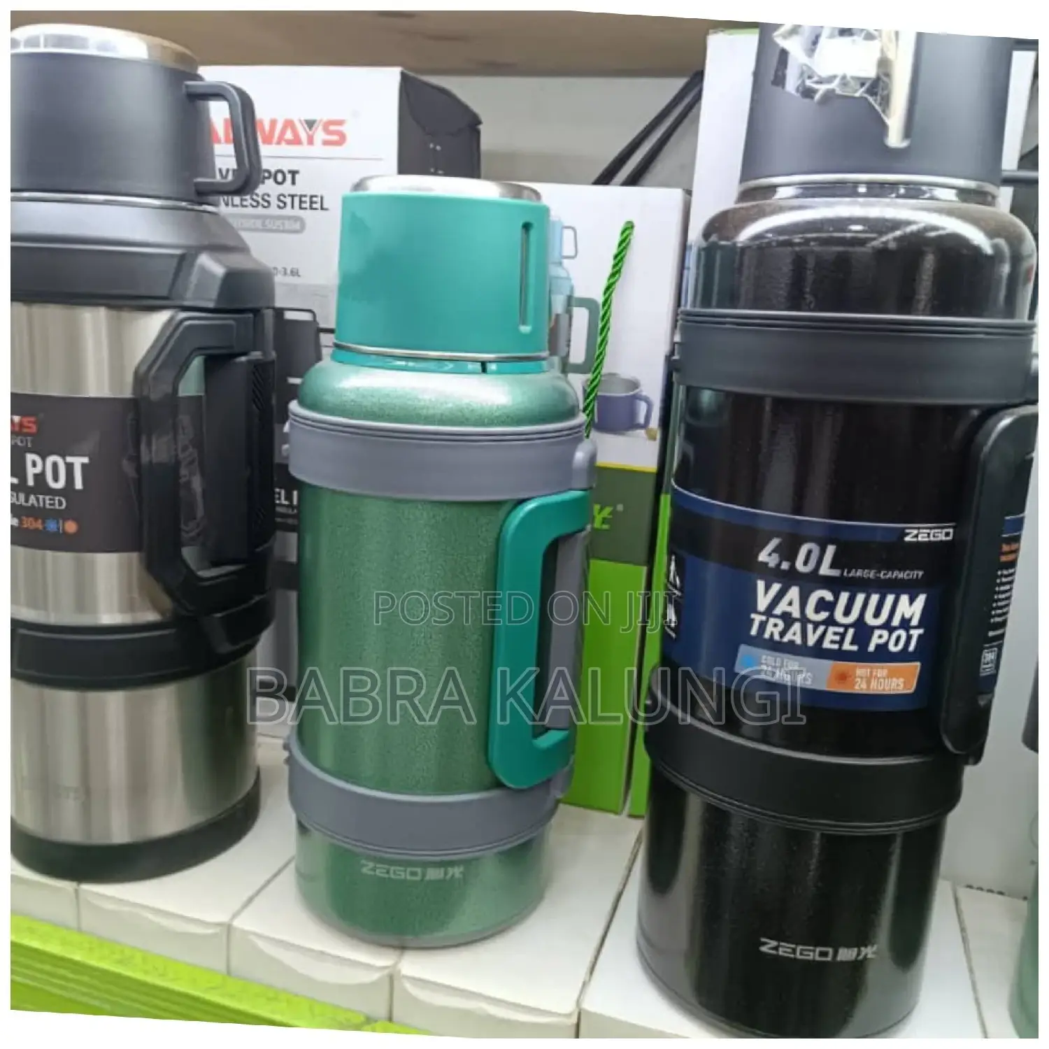 Vacuum Travel Pot