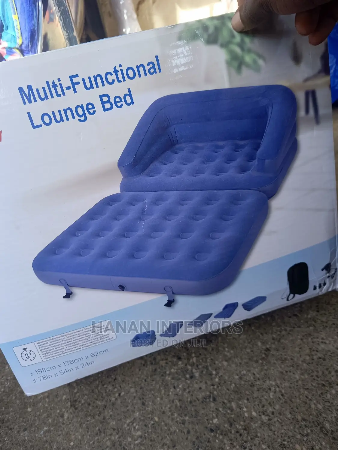 2 Seater Air Inflated Chair