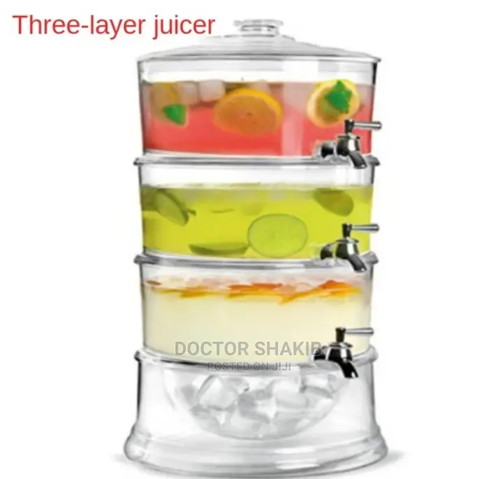 7 Litres 3Tier Stackable Juice Dispenser in Central Division