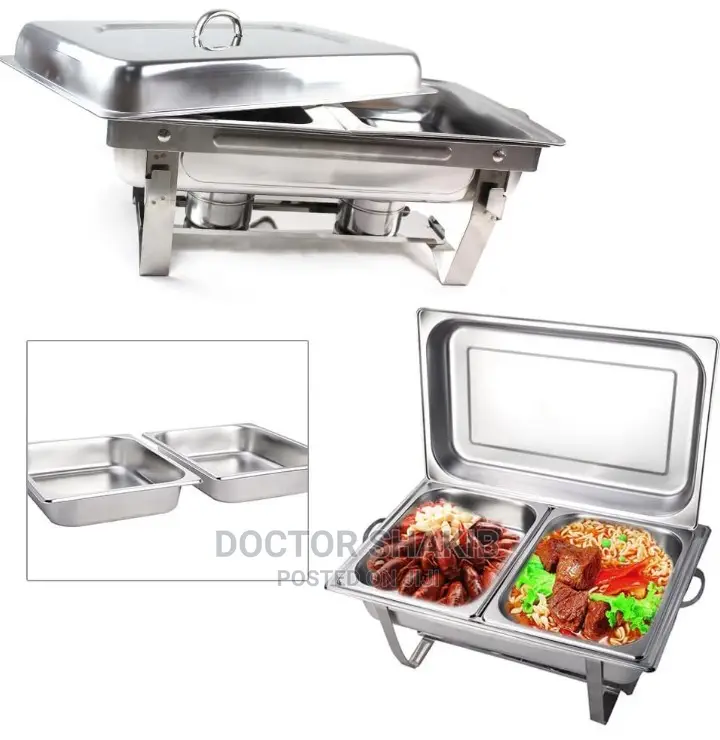 Double Compartment Chafing Dishes