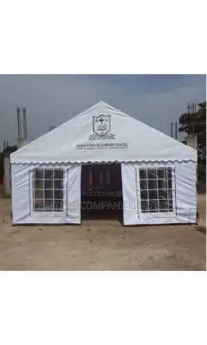 A Mobile School Tent in a Genuine Materials