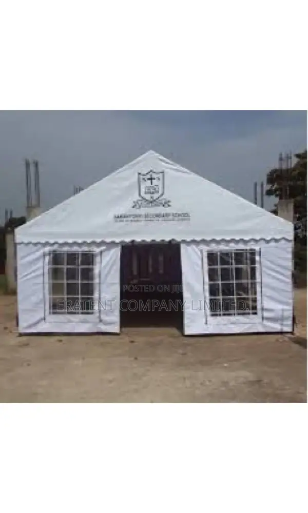 A Mobile School Tent in a Genuine Materials