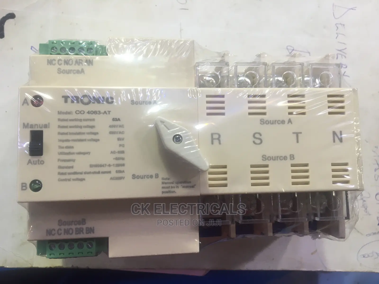 Automatic Change Over 45amps
