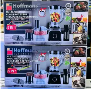 Hoffman 5 in 1 Multifunction Food Processor Blender