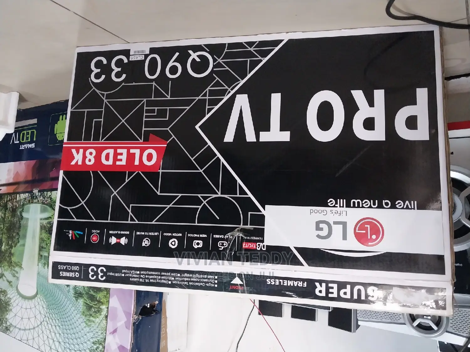 Superslim TV 32" Led LG TV Flat Screen