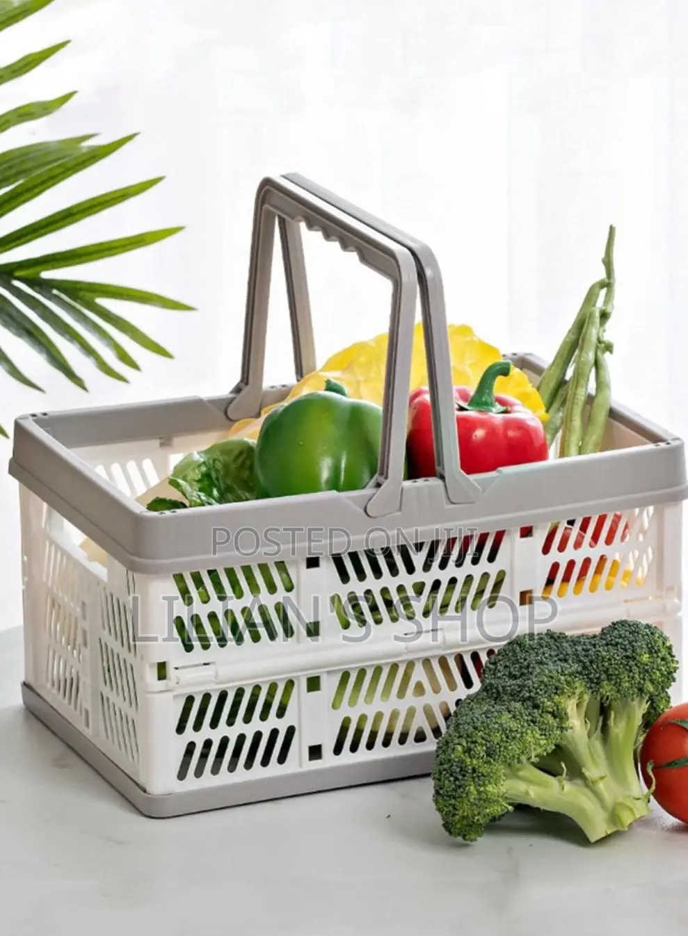 Foldable Kitchen Storage Basket