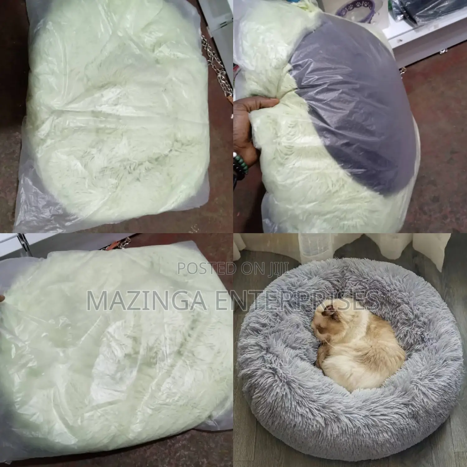Dog and Pet Fluffy Bed