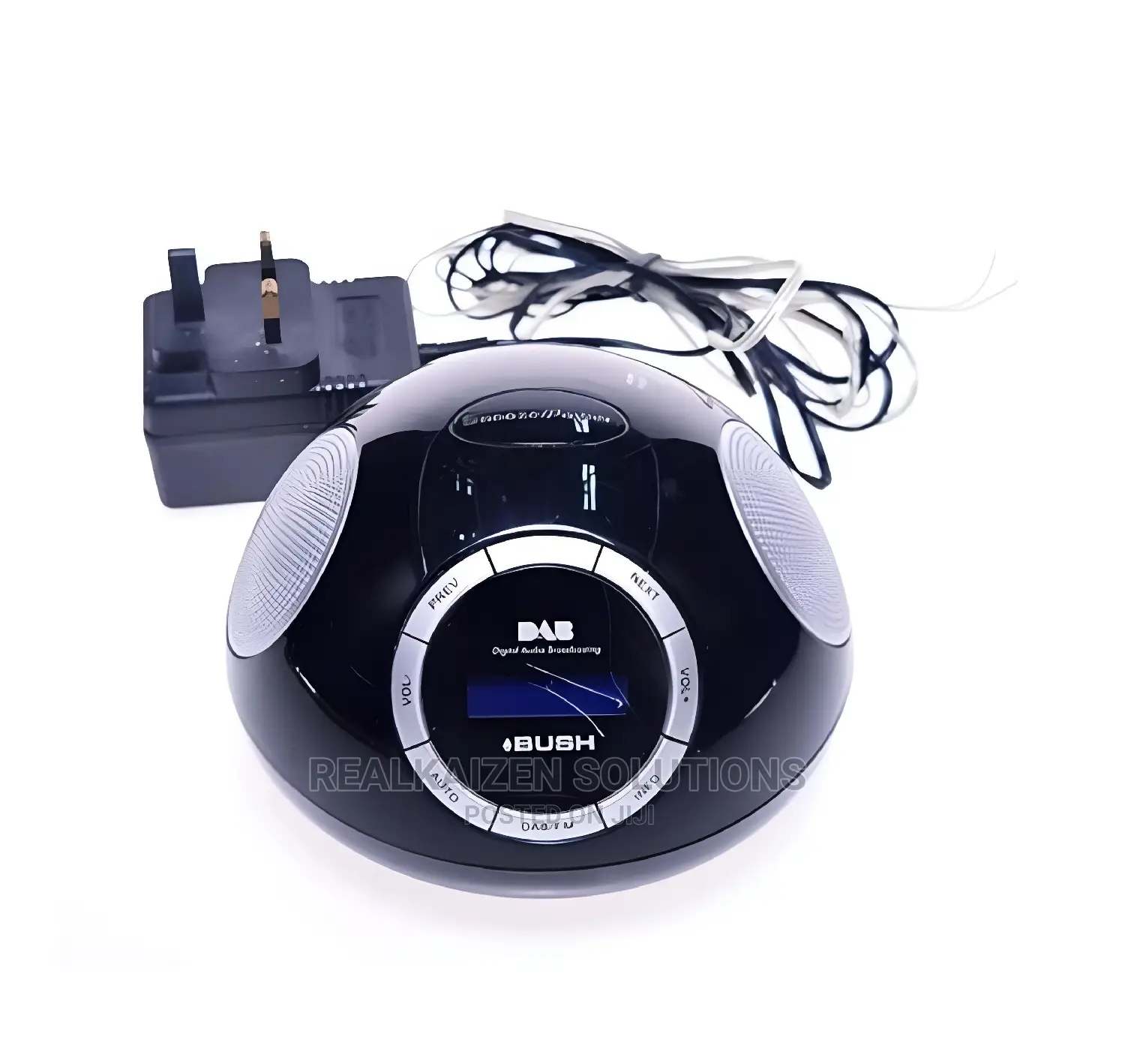 UK BUSH DAB Digital Classic Alarm Clock With FM Radio